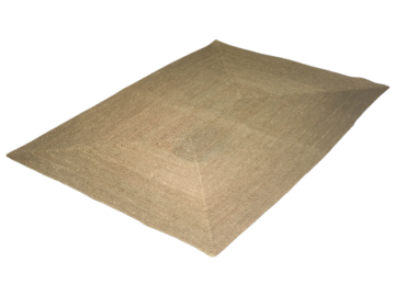 Naturalny dywan z juty, Indie, lata 70