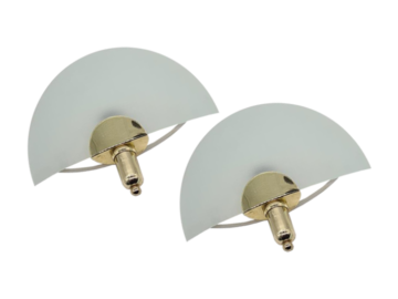 Para kinkietów TYP: KEWA, prod. Electra, PRL, lata 60/70