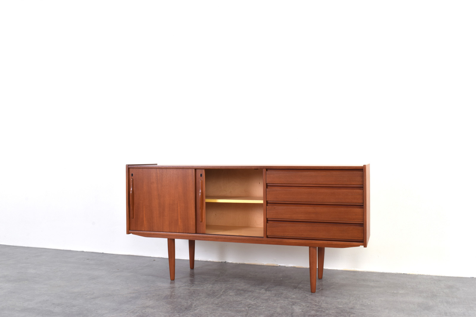 Skandynawski sideboard vintage, Dania, lata 60