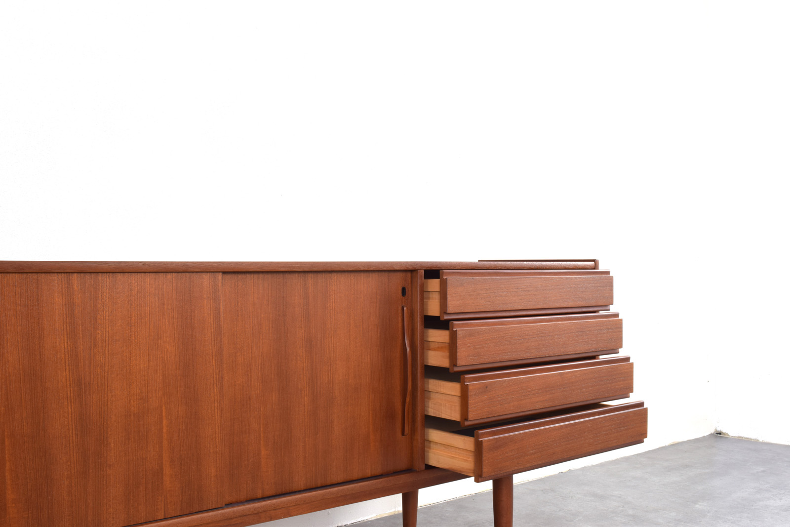 Skandynawski sideboard vintage, Dania, lata 60