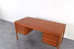 Vintage desk designed by Torbjørn Afdal, manufactured by Bruksbo, Norway, 1960s