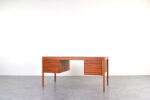 Vintage desk designed by Torbjørn Afdal, manufactured by Bruksbo, Norway, 1960s