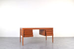 Vintage desk designed by Torbjørn Afdal, manufactured by Bruksbo, Norway, 1960s