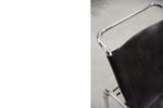 B35 Leather Armchair, Designed by Marcel Breuer, Thonet, Germany, 1930s