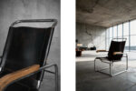B35 Leather Armchair, Designed by Marcel Breuer, Thonet, Germany, 1930s
