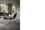 B35 Leather Armchair, Designed by Marcel Breuer, Thonet, Germany, 1930s