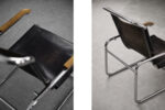 B35 Leather Armchair, Designed by Marcel Breuer, Thonet, Germany, 1930s