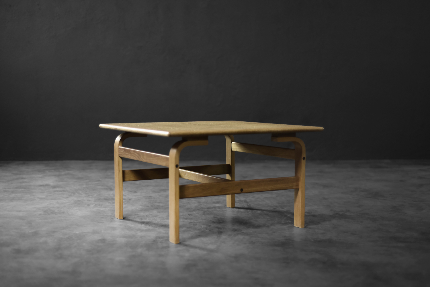 Niski stolik kawowy, proj. Karl-Erik Ekselius, JOC Vetlanda, Szwecja, lata 60