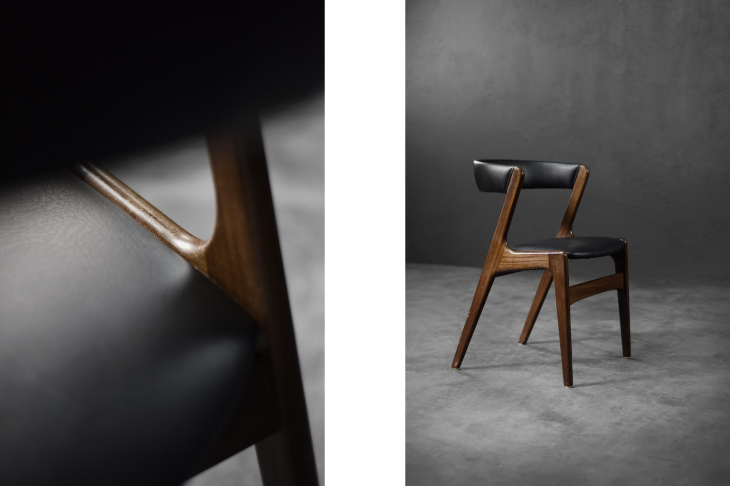 Tekowe krzesło gabinetowe Fire, proj. Kai Kristiansen, Schou Andersen Møbelfabrik, Dania, 1960