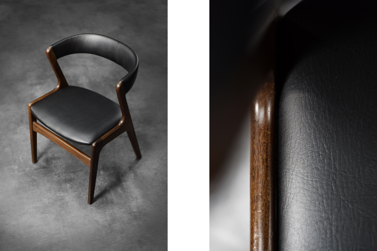 Tekowe krzesło gabinetowe Fire, proj. Kai Kristiansen, Schou Andersen Møbelfabrik, Dania, 1960