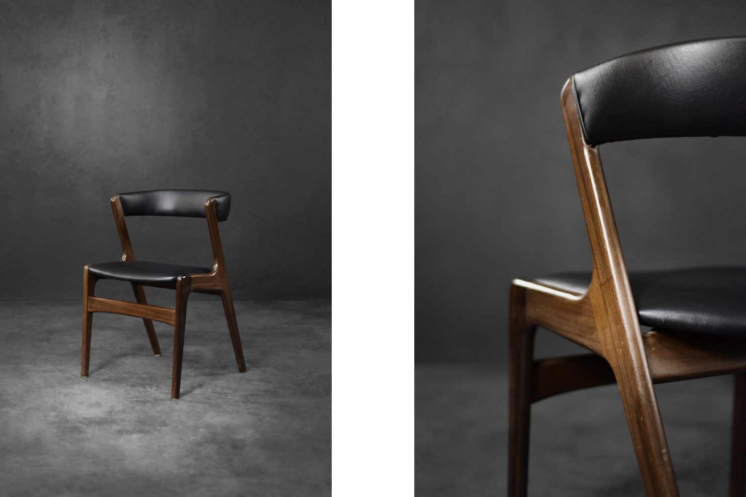 Tekowe krzesło gabinetowe Fire, proj. Kai Kristiansen, Schou Andersen Møbelfabrik, Dania, 1960