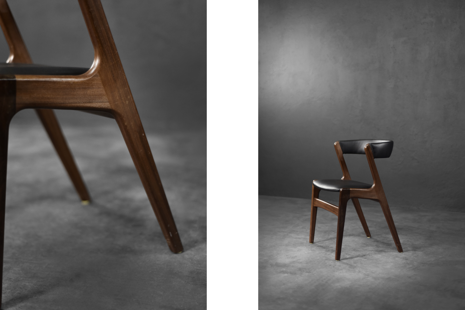 Tekowe krzesło gabinetowe Fire, proj. Kai Kristiansen, Schou Andersen Møbelfabrik, Dania, 1960