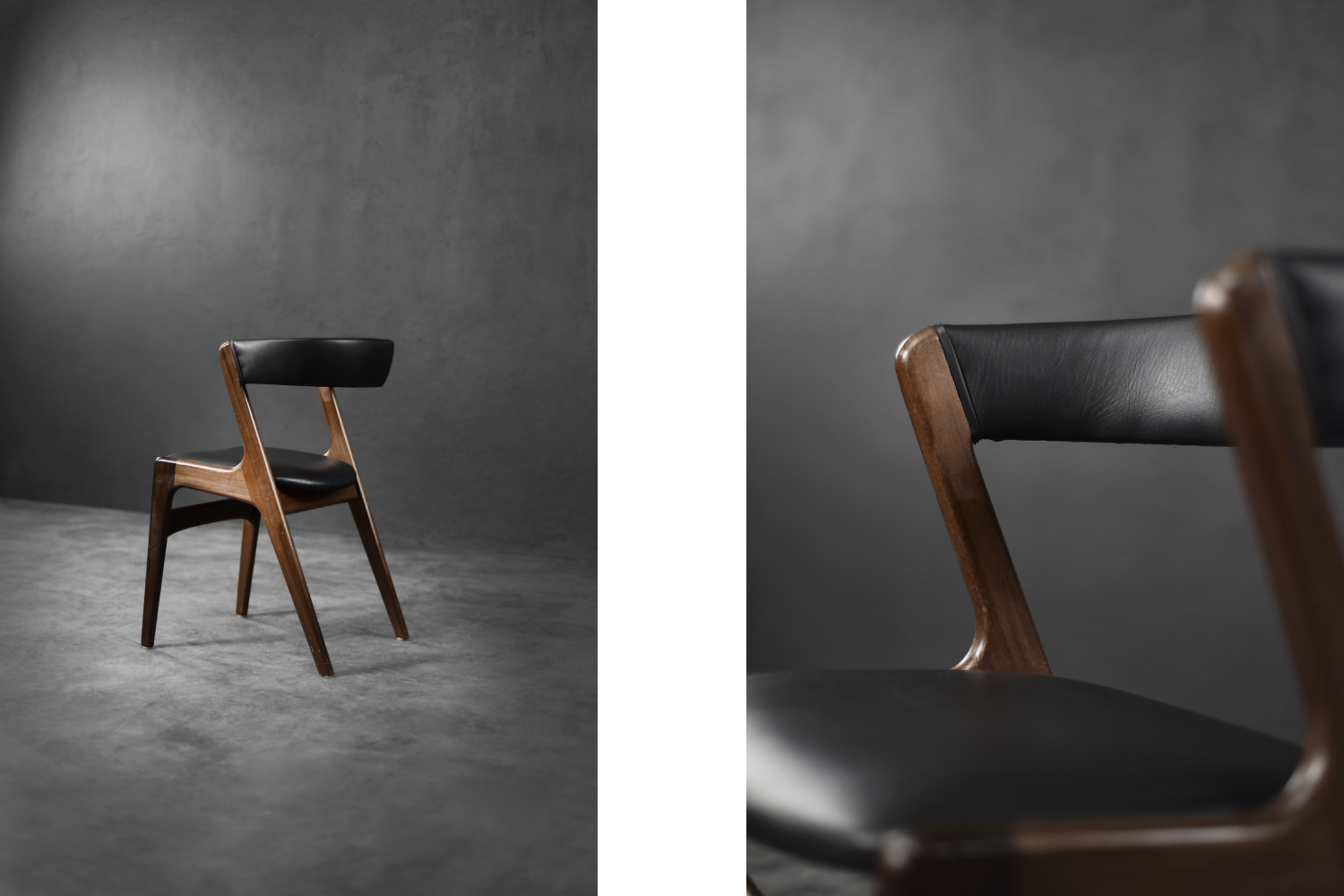 Tekowe krzesło gabinetowe Fire, proj. Kai Kristiansen, Schou Andersen Møbelfabrik, Dania, 1960