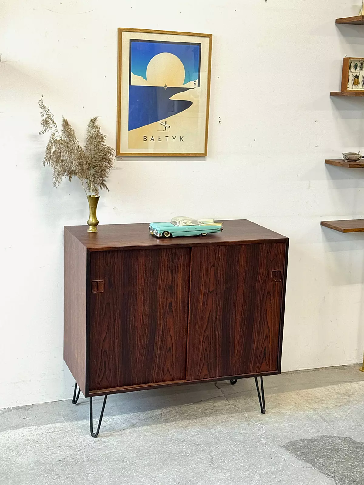 Szafka palisandrowa, Dania, lata 60/70