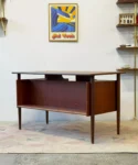 Biurko tekowe vintage, Dania, lata 60/70