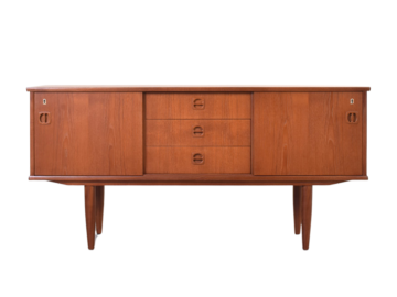 Tekowy sideboard vintage, Dania, lata 60