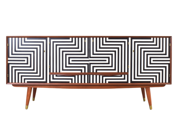 Tekowy sideboard vintage, prod. Sven Andersen Møbelfabrikk, Norwegia, lata 60