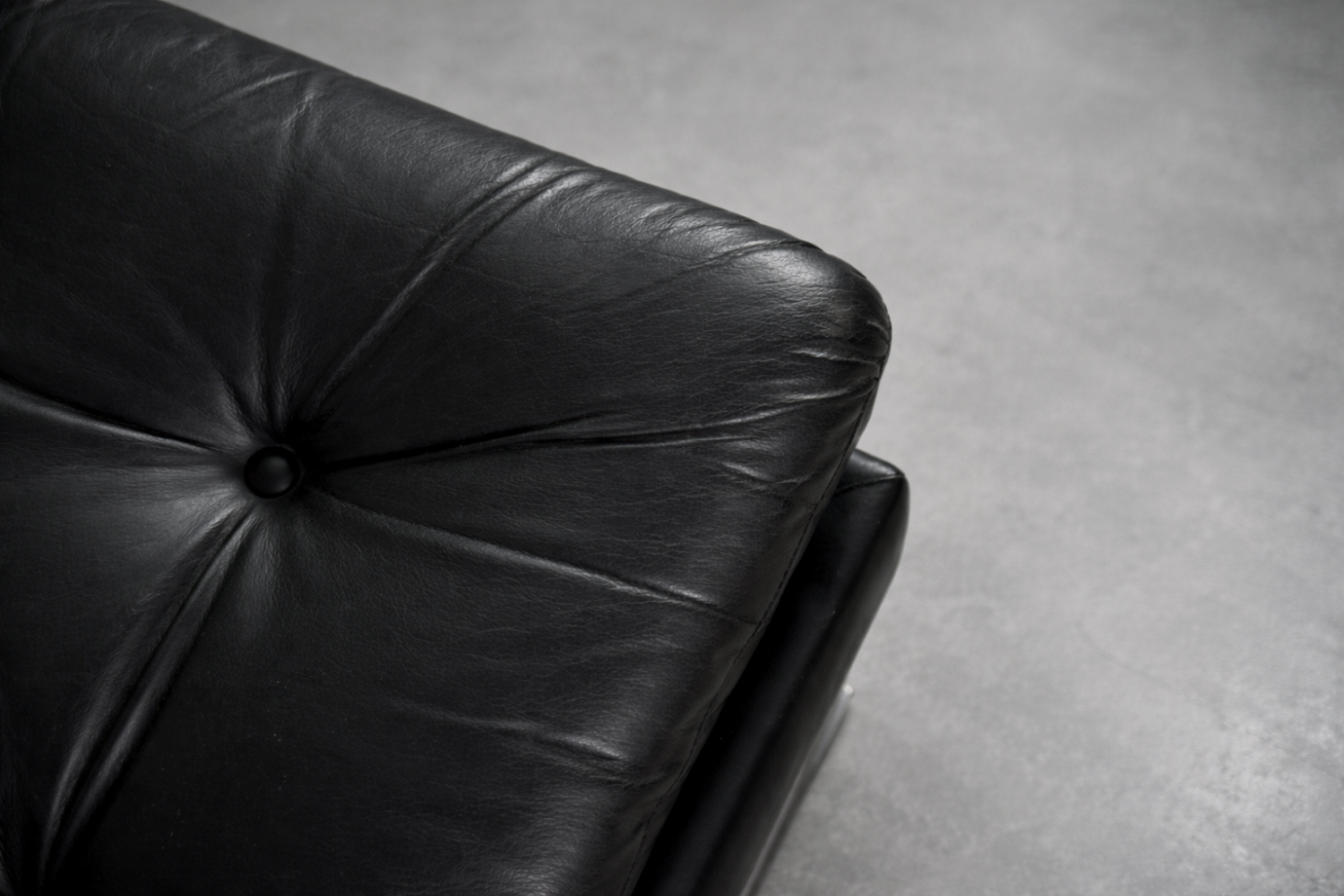 Modular Sofa / Set of 4 Leather Armchairs by Klöber, Germany, 1980s
