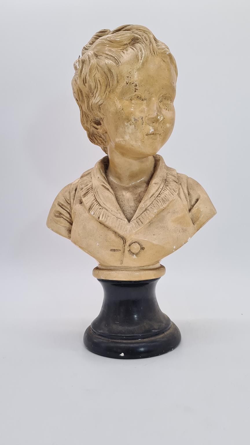 Popiersie chłopca w gipsie, XX wiek