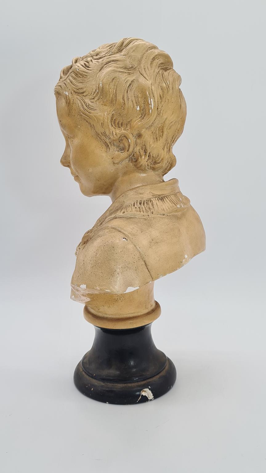 Popiersie chłopca w gipsie, XX wiek