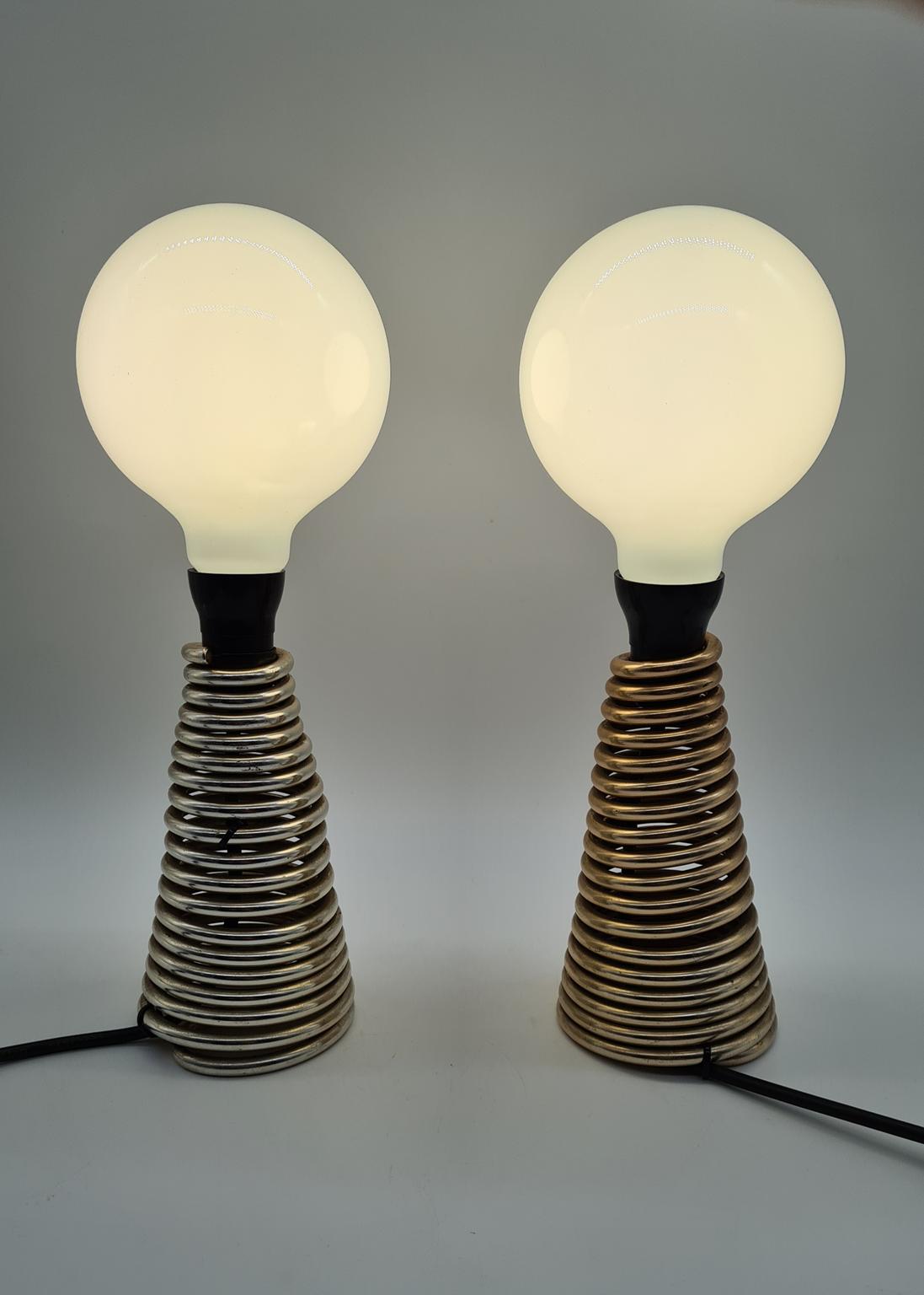 Para Lamp vintage, Czechosłowacja, lata 70