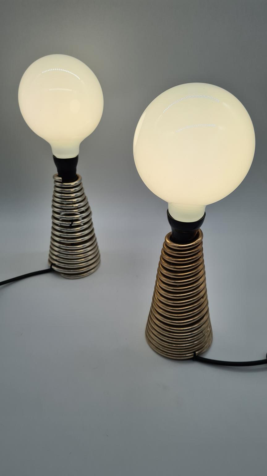 Para Lamp vintage, Czechosłowacja, lata 70