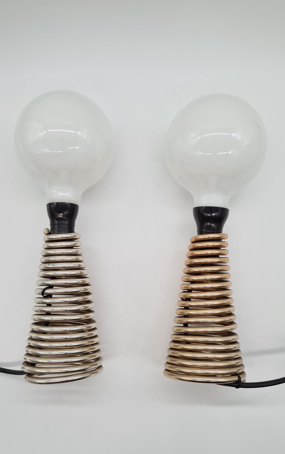 Para Lamp vintage, Czechosłowacja, lata 70