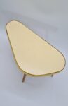 Vintage kidney-shaped coffee table, 1960s