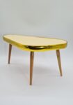 Vintage kidney-shaped coffee table, 1960s