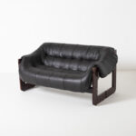 Sofa MP 97, proj. P. Lafer dla Moveis Lafer, Brazylia, lata 70