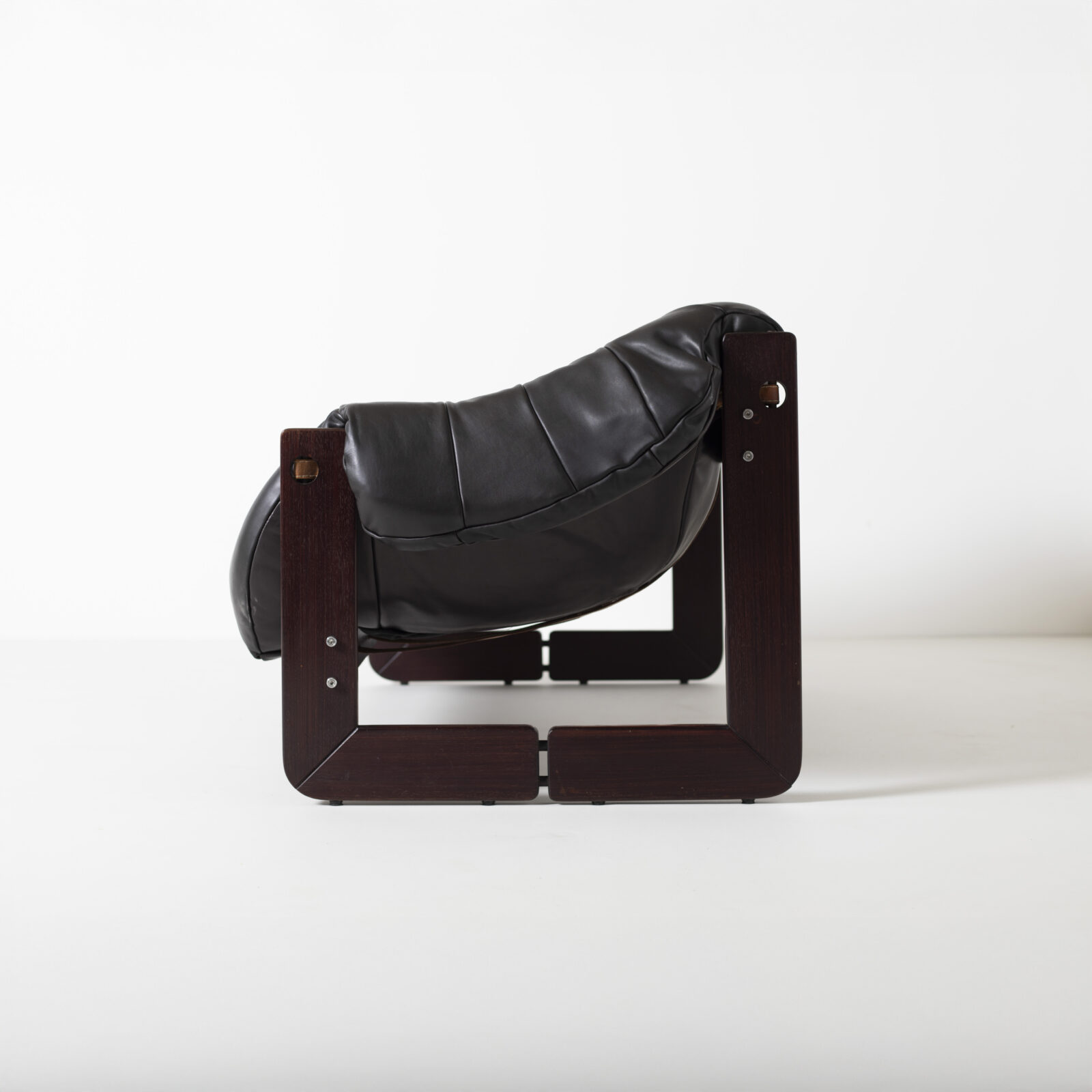 Sofa MP 97, proj. P. Lafer dla Moveis Lafer, Brazylia, lata 70