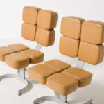 Fotel brutalistyczny, Czechosłowacja, lata 70