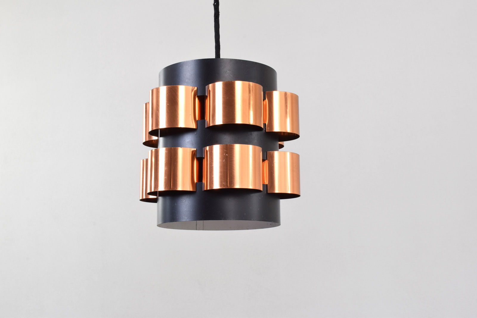 Lampa sufitowa proj. Werner Schou, prod. Coronell Elektro, Dania, lata 60