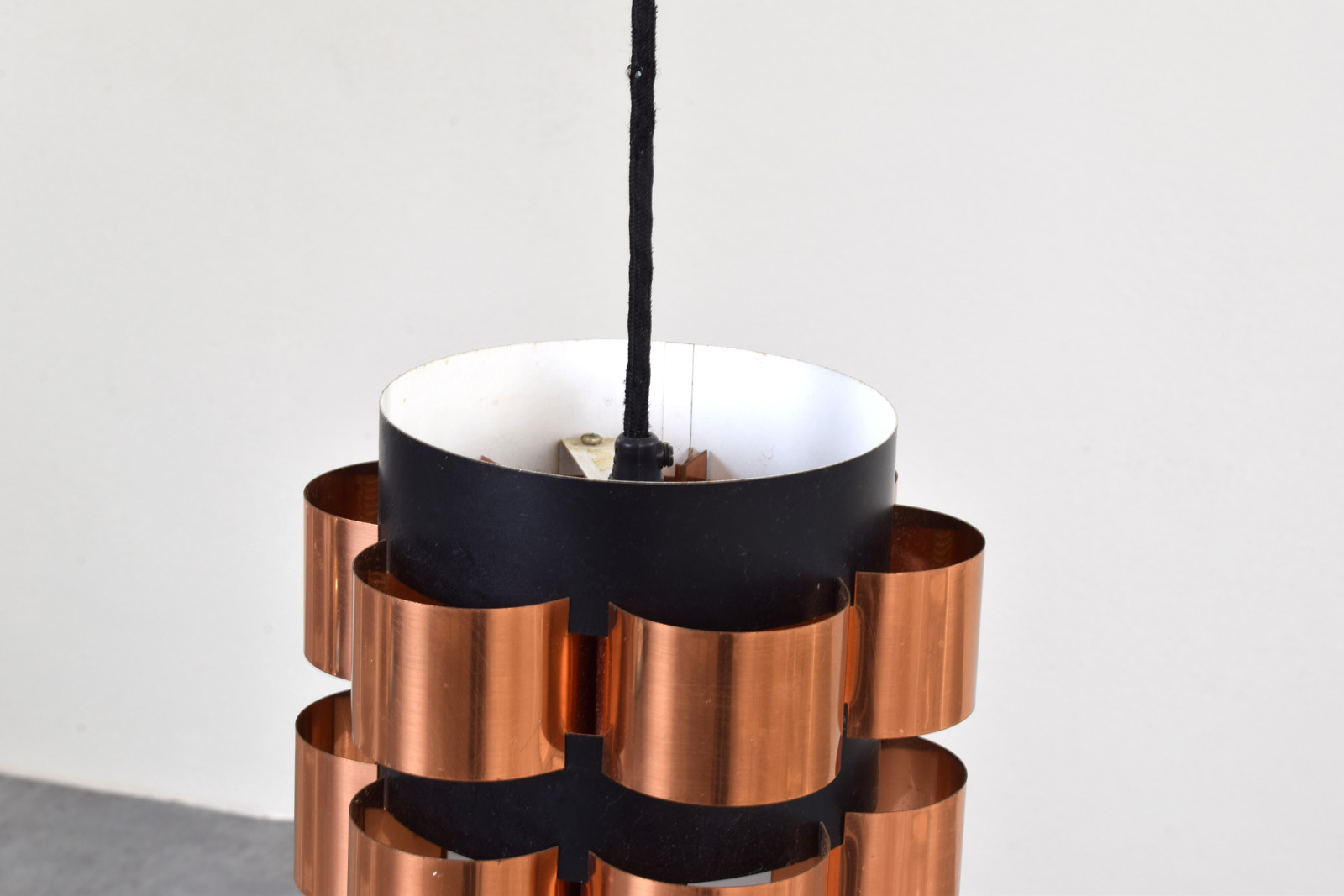 Lampa sufitowa proj. Werner Schou, prod. Coronell Elektro, Dania, lata 60