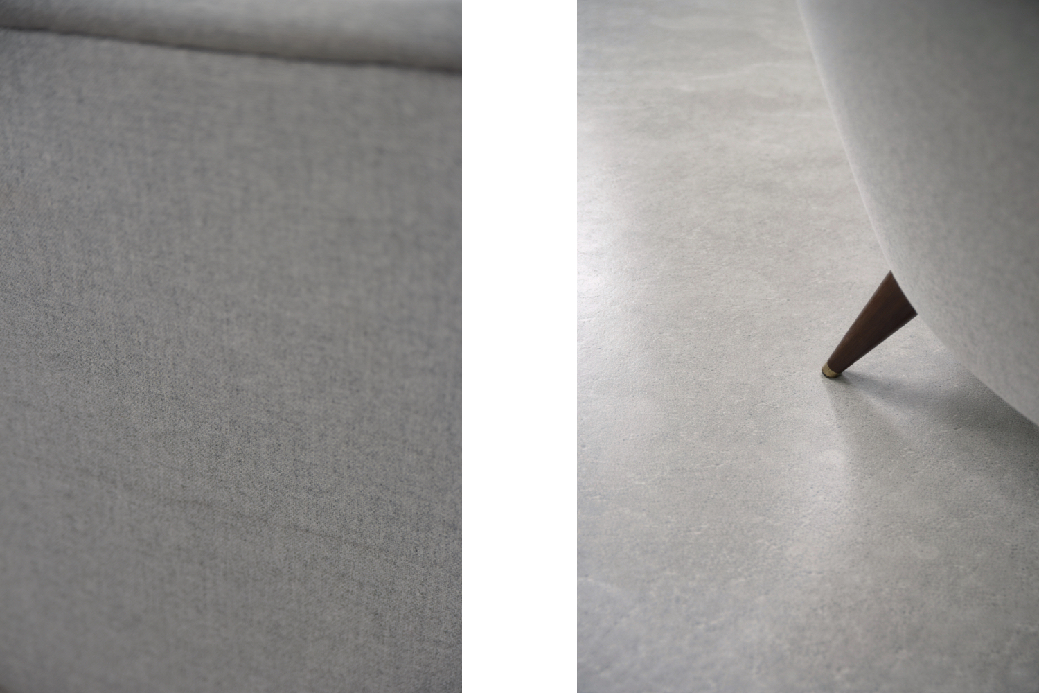 Modernistyczna sofa Tellus, proj. F. Jansson dla SM Wincrantz, Szwecja, lata 50