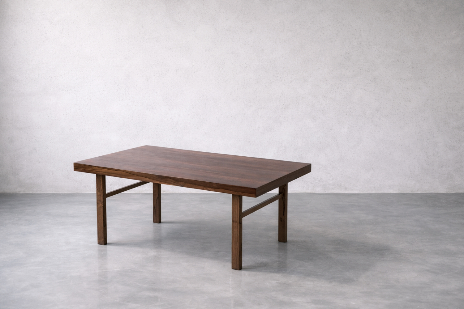 Palisandrowy stolik kawowy vintage, Dania, lata 60