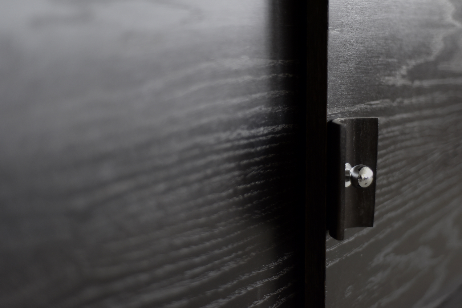 Modernistyczny sideboard dębowy, Skandynawia, lata 60