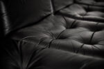 Modular Sofa / Set of 4 Leather Armchairs by Klöber, Germany, 1980s