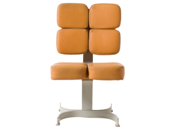 Fotel brutalistyczny, Czechosłowacja, lata 70