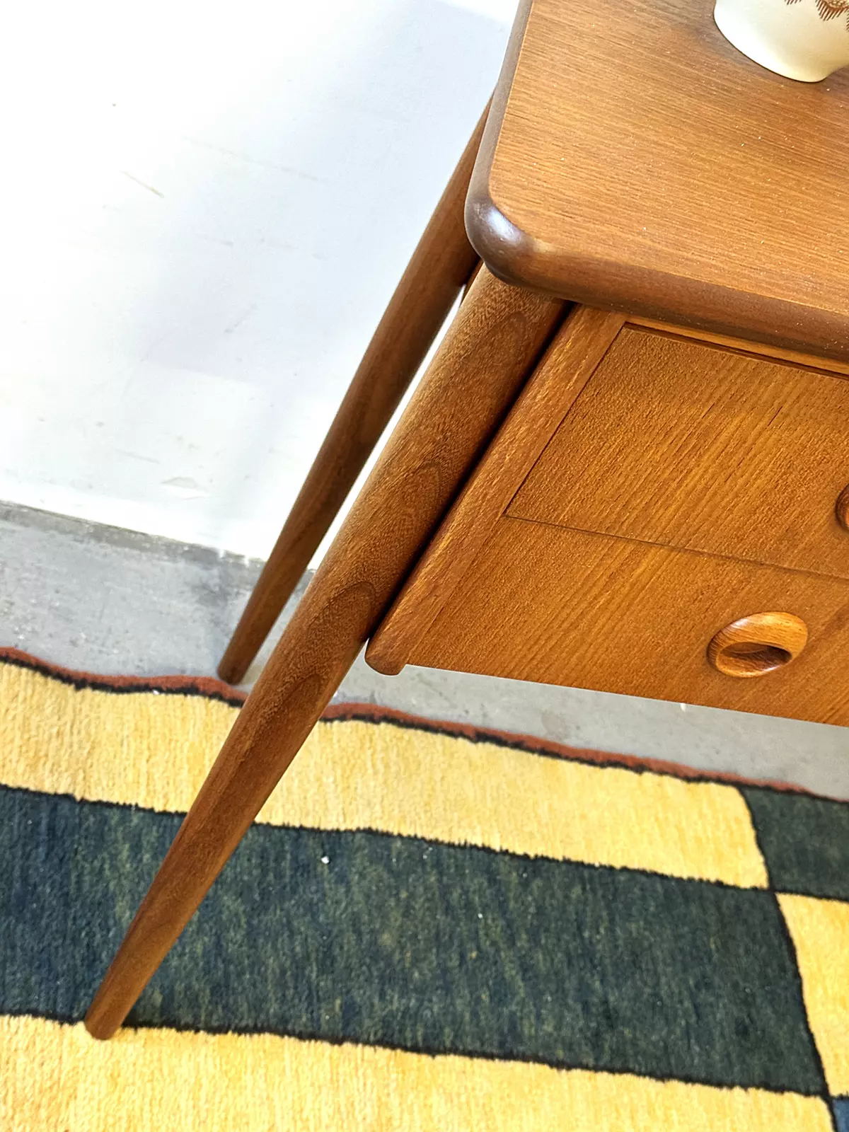 Toaletka tekowa, Norwegia lata 60/70