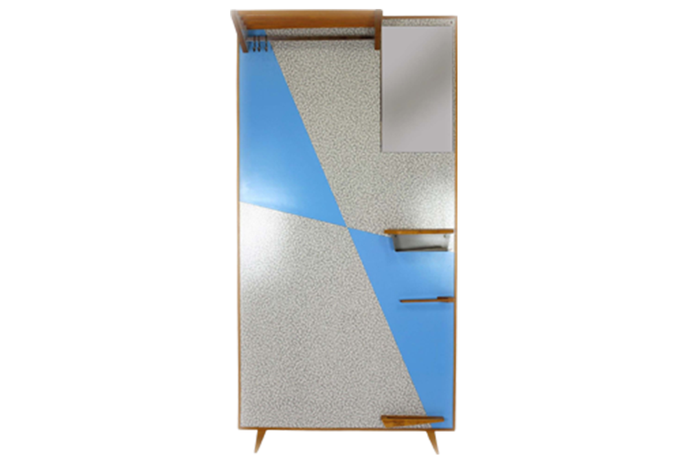 Modernist Hall Stand, Drevokov Blatna, Czechoslovakia, 1970s