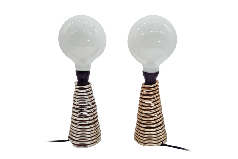 Para Lamp vintage, Czechosłowacja, lata 70