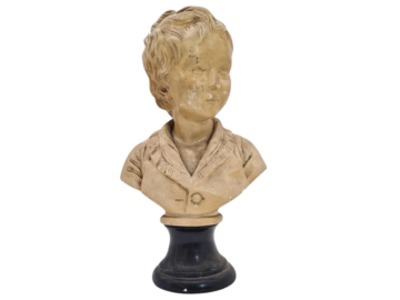 Popiersie chłopca w gipsie, XX wiek