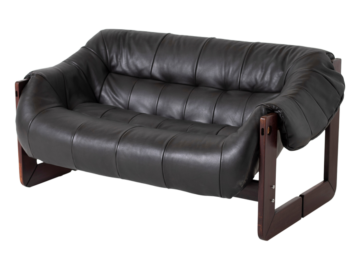 Sofa MP 97, proj. P. Lafer dla Moveis Lafer, Brazylia, lata 70