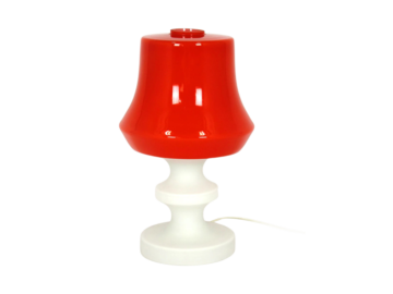 Szklana lampa, Osvetlovaci Sklo, Czechosłowacja, lata 70