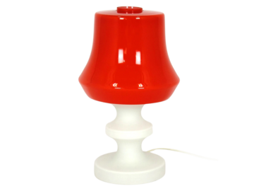 Szklana lampa, Osvetlovaci Sklo, Czechosłowacja, lata 70