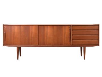Tekowy sideboard vintage, Dania, lata 60