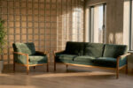 Rosewood lounge suite, designed by Knut Sæter for Vatne Møbler, Norway, 1960s