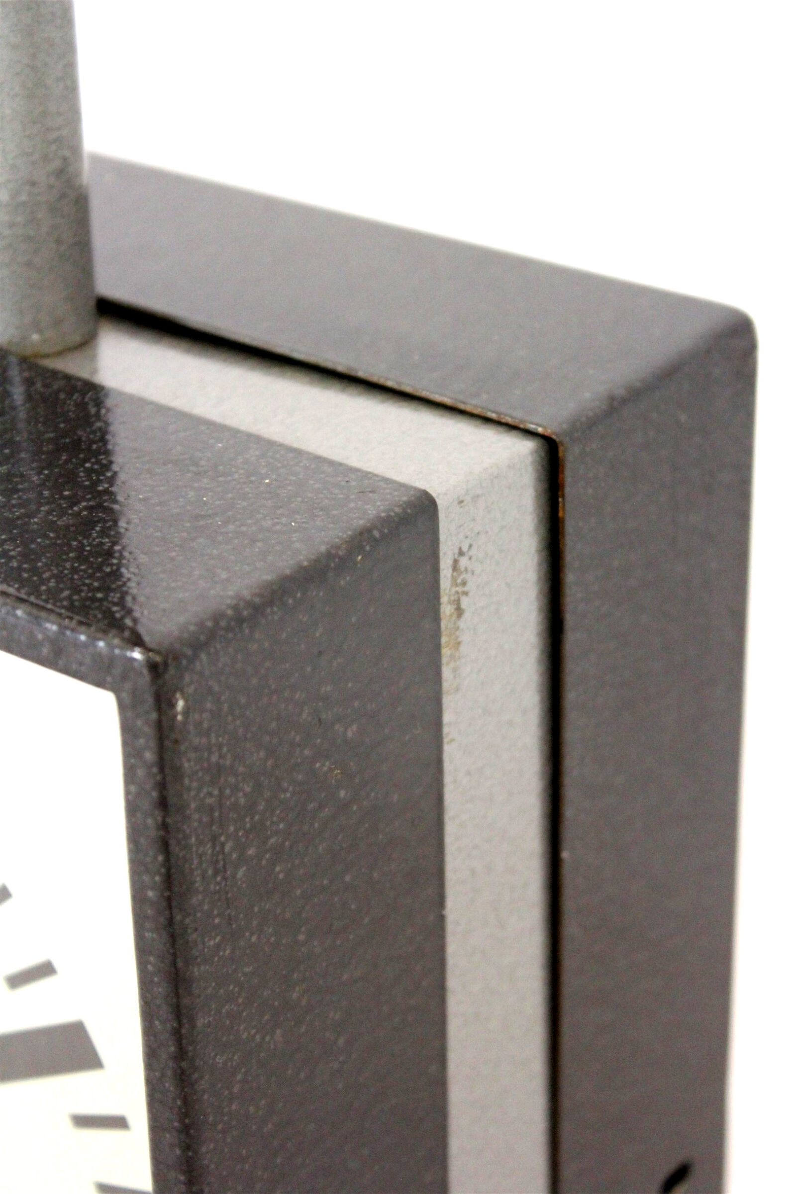 Dwustronny zegar kolejowy/fabryczny, Pragotron, Czechosłowacja, lata 80