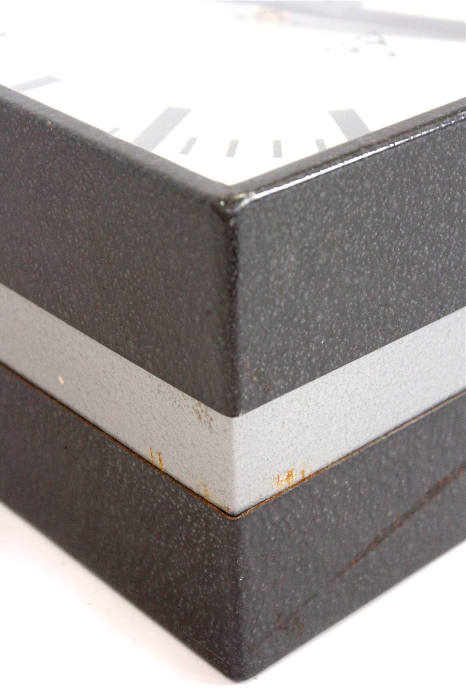 Dwustronny zegar kolejowy/fabryczny, Pragotron, Czechosłowacja, lata 80